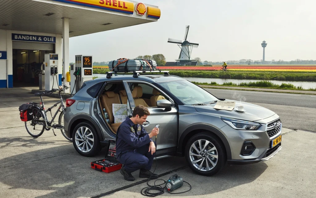 Auto onderhoud en reizen