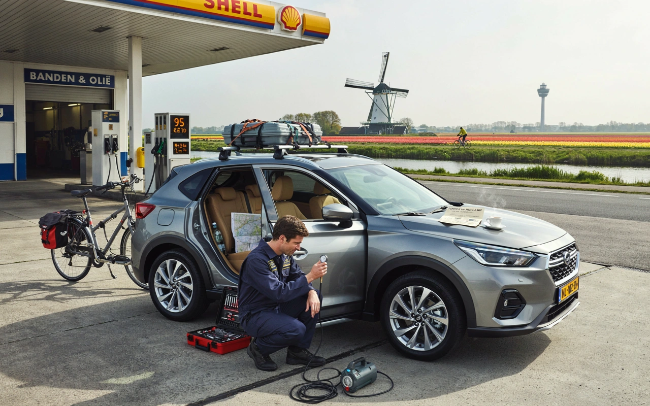 Auto onderhoud en reizen